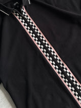 Stussy Julian Checked Full Zip Polo Shirt (M)