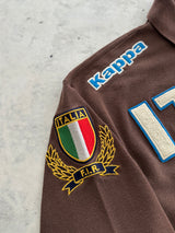 90's Kappa Italy Long Sleeve Polo Shirt (XL)
