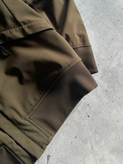 SS/16 Stone Island Light Soft Shell-R Zip Up Jacket (M)