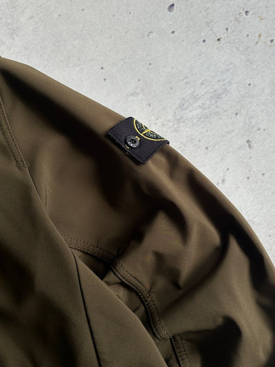 SS/16 Stone Island Light Soft Shell-R Zip Up Jacket (M)