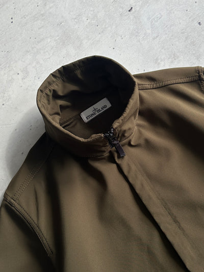 SS/16 Stone Island Light Soft Shell-R Zip Up Jacket (M)
