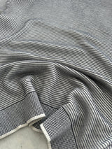 Lacoste textured Stripe Crewneck Knit Jumper (M)