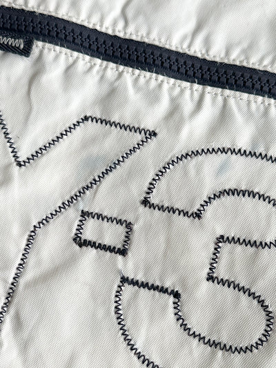 Y-3 Yohji Yamamoto Marine embroidered Messenger Bag (One Size)