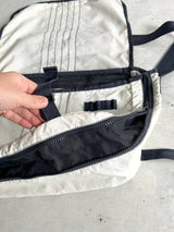 Y-3 Yohji Yamamoto Marine embroidered Messenger Bag (One Size)