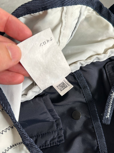 Y-3 Yohji Yamamoto Marine embroidered Messenger Bag (One Size)