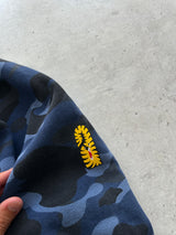 BAPE Camo PONR Shark Heavyweight Full Zip Hoodie (S)
