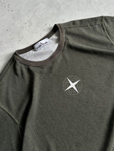 AW/20 Stone Island Compass Logo T Shirt (L)