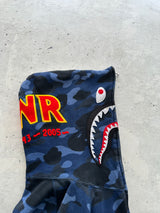 BAPE Camo PONR Shark Heavyweight Full Zip Hoodie (S)
