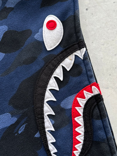 BAPE Camo PONR Shark Heavyweight Full Zip Hoodie (S)