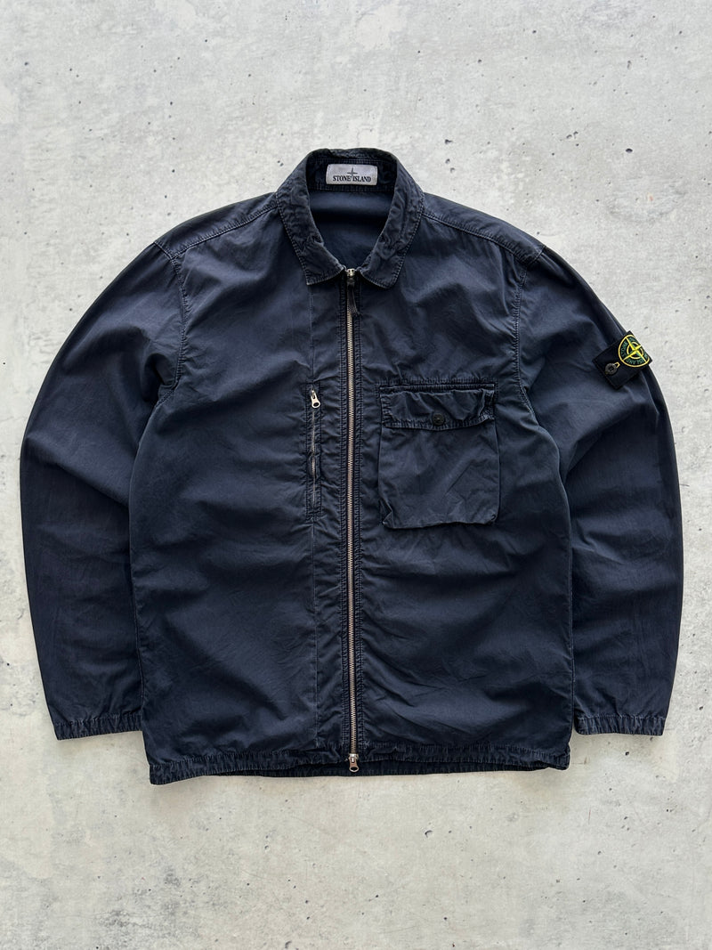 SS/19 Stone Island Zip Up Overshirt (XL)
