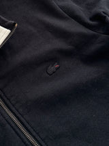 Lacoste Heavyweight Zip Up Sweatshirt (S)