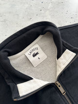 Lacoste Heavyweight Zip Up Sweatshirt (S)