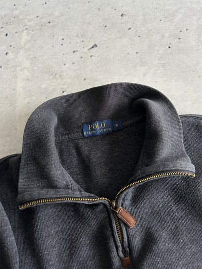 Ralph Lauren Heavyweight Ribbed 1/4 Zip Jumper (M)