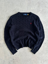 Ralph Lauren Crewneck Cable Knit Jumper (S)