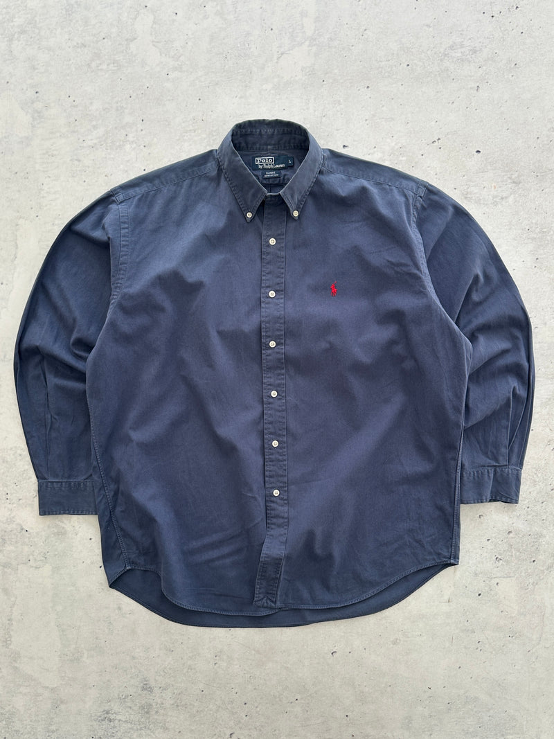 Ralph Lauren heavyweight cotton Long Sleeve Shirt (XL)