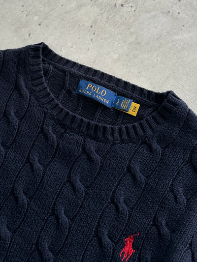 Ralph Lauren Crewneck Cable Knit Jumper (S)
