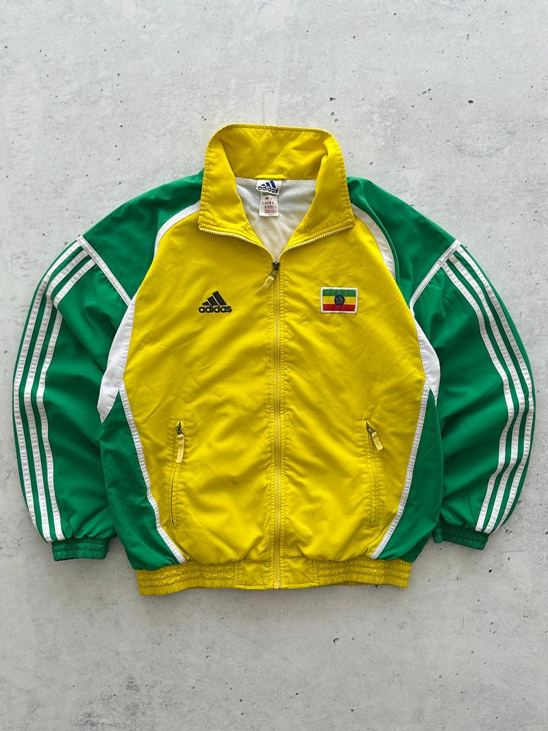 1998 Adidas Ethiopia Zip Up Track Jacket (M)