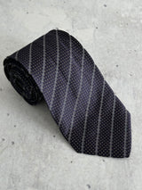 Vintage Versace Silk Spell Out Tie (One Size)