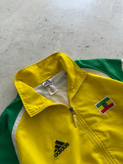 1998 Adidas Ethiopia Zip Up Track Jacket (M)