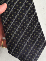 Vintage Versace Silk Spell Out Tie (One Size)