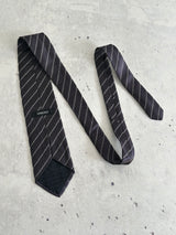 Vintage Versace Silk Spell Out Tie (One Size)
