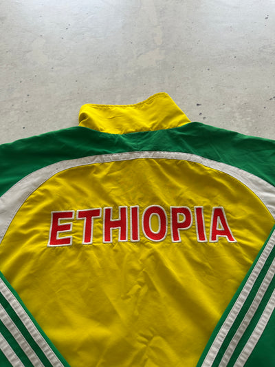 1998 Adidas Ethiopia Zip Up Track Jacket (M)