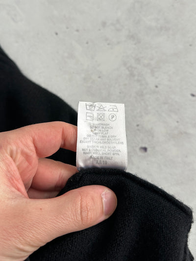 00's Burberry Nova Check Wool Zip Up Jumper (M)