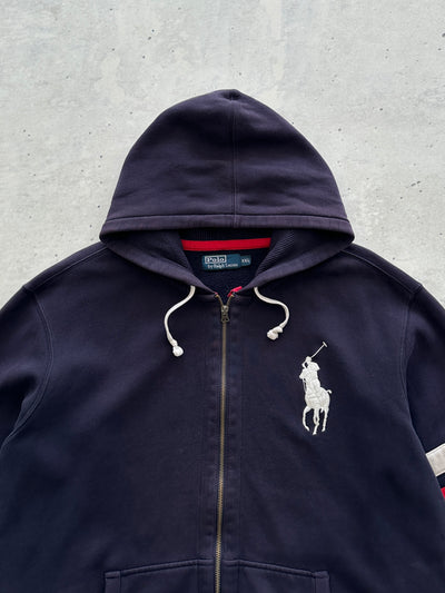 Ralph Lauren Big Logo Heavyweight Zip Up Hoodie (XXL)
