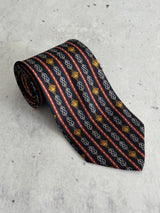 Vintage Gianni Versace Silk Patterned Tie (One Size)