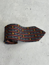 Vintage Gianni Versace Silk Patterned Tie (One Size)
