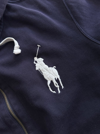Ralph Lauren Big Logo Heavyweight Zip Up Hoodie (XXL)
