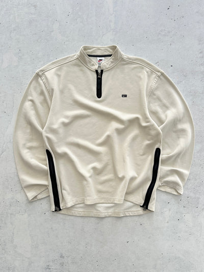 90's Nike Fleece Lined 1/4 Zip Pullover (XL)