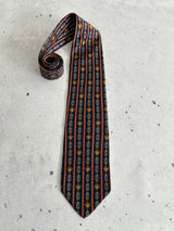 Vintage Gianni Versace Silk Patterned Tie (One Size)