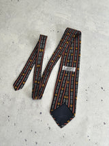 Vintage Gianni Versace Silk Patterned Tie (One Size)