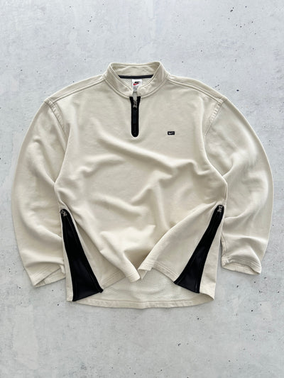 90's Nike Fleece Lined 1/4 Zip Pullover (XL)