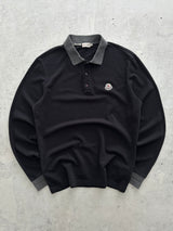 Moncler Maglia Long Sleeve Polo Shirt (L)