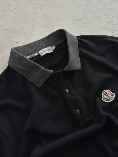 Moncler Maglia Long Sleeve Polo Shirt (L)