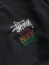 90's Stussy Rasta Man single stitch T Shirt (L)
