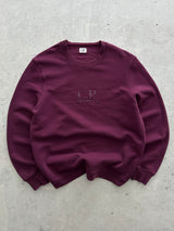 CP Company Spell Out Heavyweight Crewneck Sweatshirt (M)