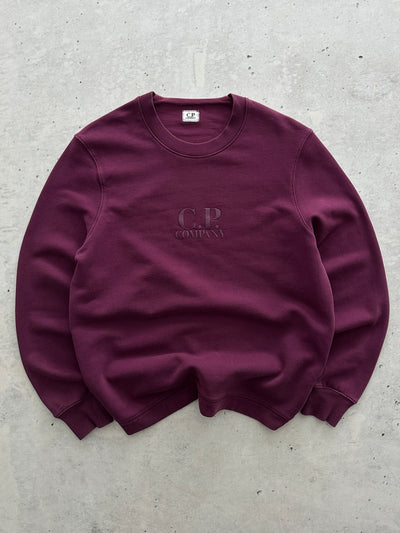 CP Company Spell Out Heavyweight Crewneck Sweatshirt (M)
