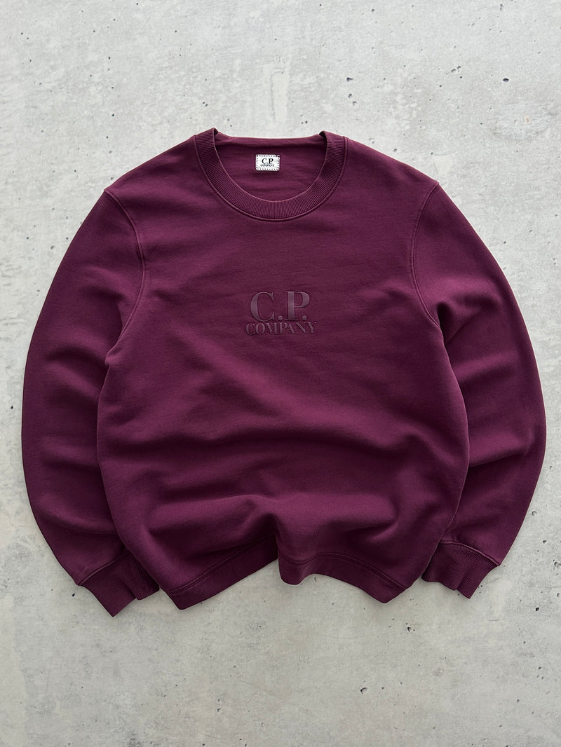 CP Company Spell Out Heavyweight Crewneck Sweatshirt (M)