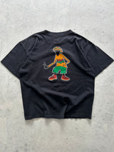 90's Stussy Rasta Man single stitch T Shirt (L)