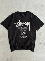 00's Stussy World Tour T Shirt (M)
