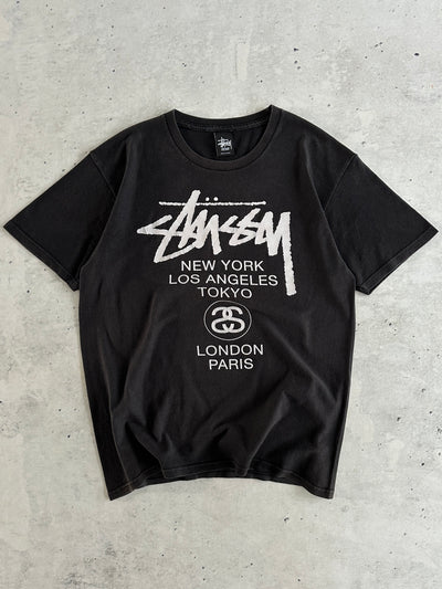 00's Stussy World Tour T Shirt (M)