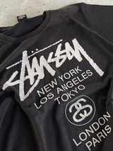 00's Stussy World Tour T Shirt (M)