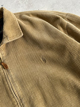 90's Ralph Lauren Corduroy Zip Up Harrington Jacket (L/XL)
