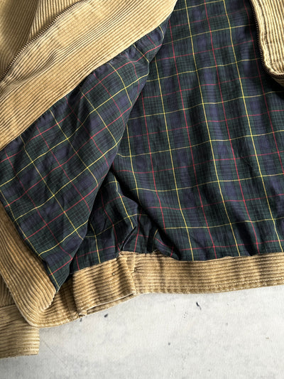 90's Ralph Lauren Corduroy Zip Up Harrington Jacket (L/XL)