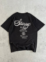 00's Stussy World Tour T Shirt (M)