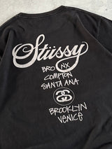 00's Stussy World Tour T Shirt (M)