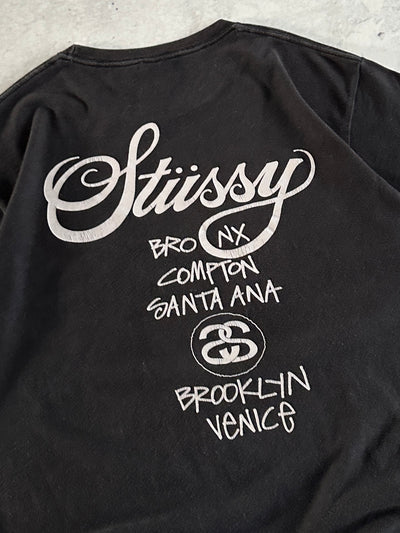 00's Stussy World Tour T Shirt (M)